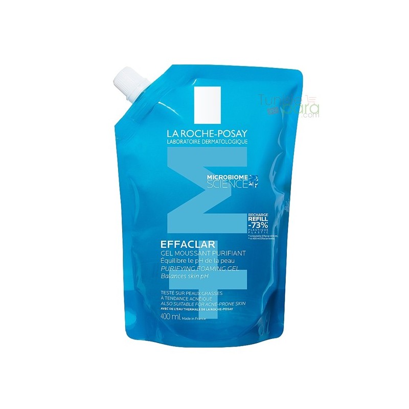 La roche-posay effaclar gel moussant purifiant 400ml