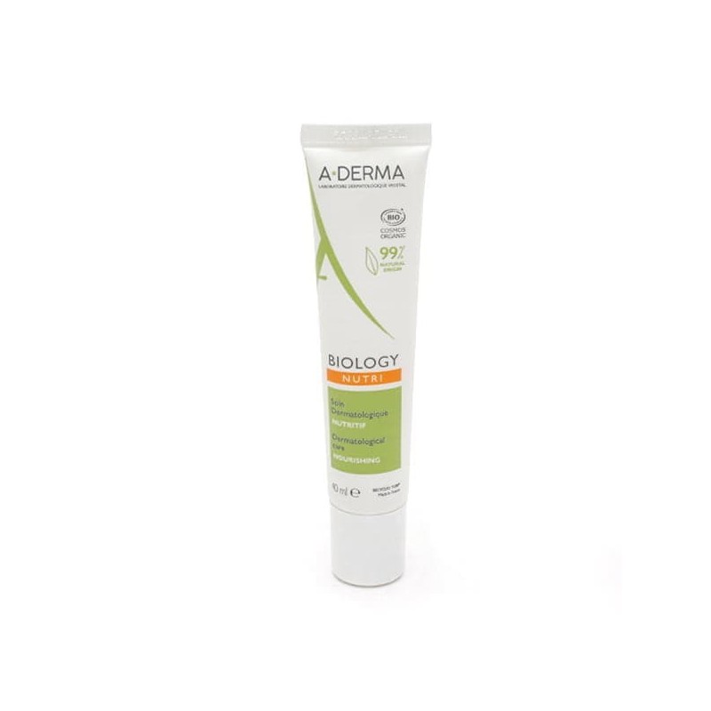 A-Derma BIOLOGY NUTRI Soin dermatologique nutritif 40 ml