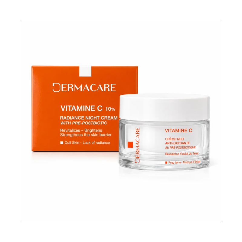 DERMACARE VITAMINE C 10% - CREME DE NUIT RADIANCE 50ML